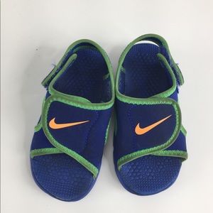Blue Toddler Nike Sandals